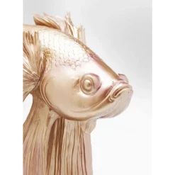 KARE Design Deko Figur Betta Fish Gold- Deko & Geschenkartikel