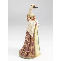 KARE Design Deko Figur Bird Lady Duck Weis 31Cm- Deko & Geschenkartikel
