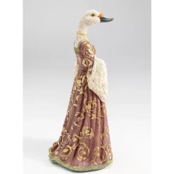 KARE Design Deko Figur Bird Lady Duck Weis 31Cm- Deko & Geschenkartikel