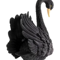 KARE Design Deko Figur Black Swan 28Cm- Deko & Geschenkartikel
