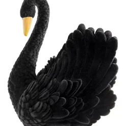 KARE Design Deko Figur Black Swan 28Cm- Deko & Geschenkartikel