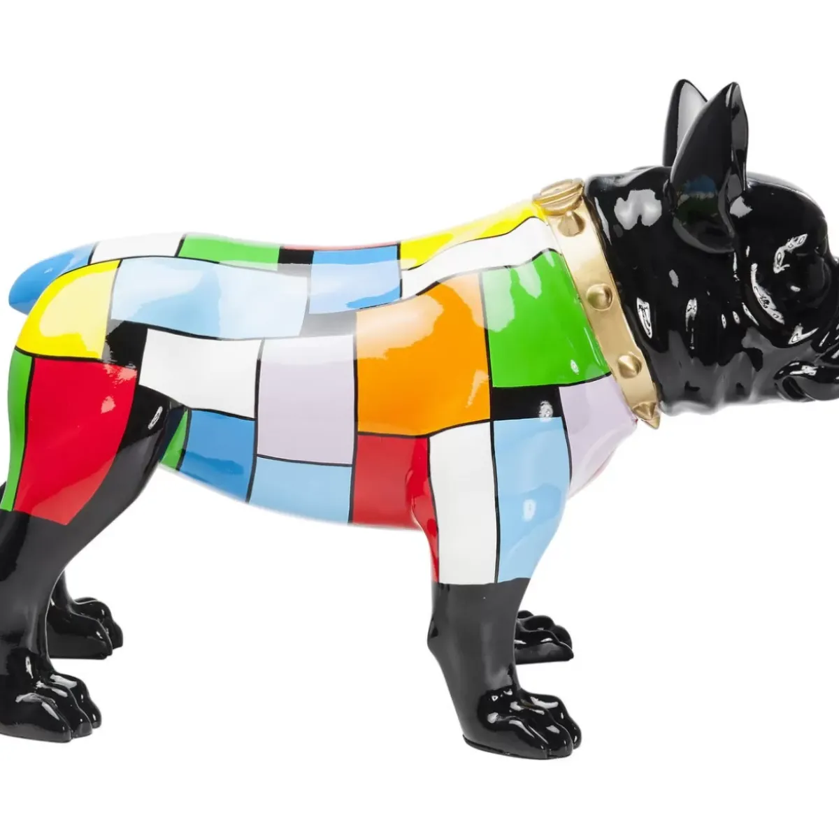 KARE Design Deko Figur Bulldog Colore- Deko & Geschenkartikel
