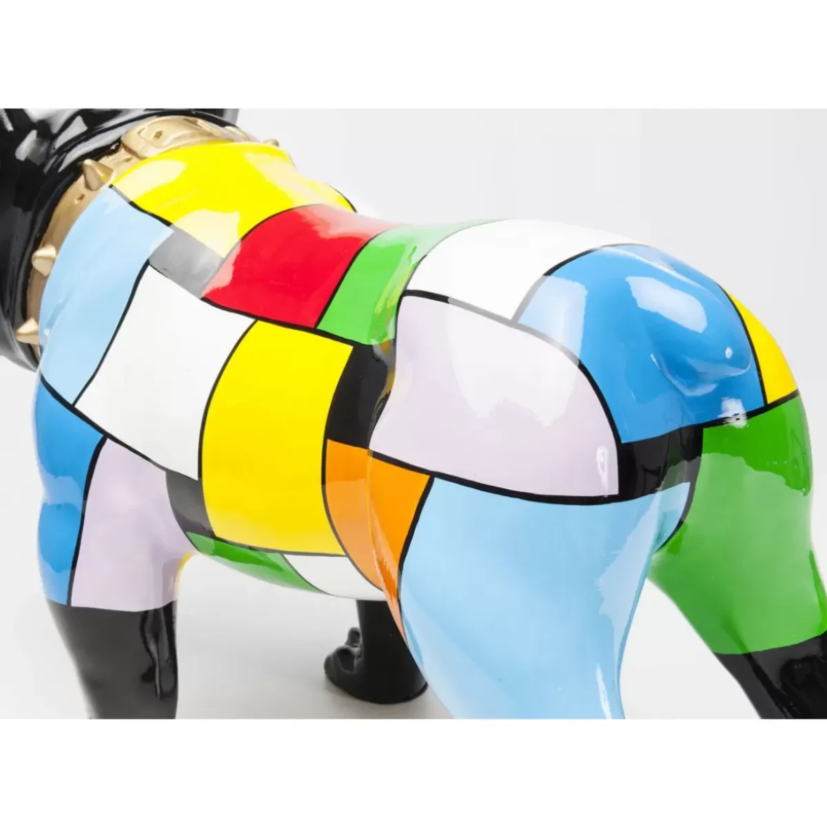 KARE Design Deko Figur Bulldog Colore- Deko & Geschenkartikel