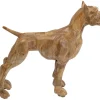 KARE Design Deko Figur Bulldog Wood 70X78Cm- Deko & Geschenkartikel
