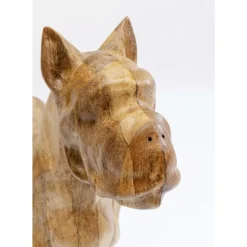 KARE Design Deko Figur Bulldog Wood 70X78Cm- Deko & Geschenkartikel