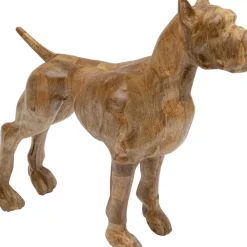 KARE Design Deko Figur Bulldog Wood 70X78Cm- Deko & Geschenkartikel