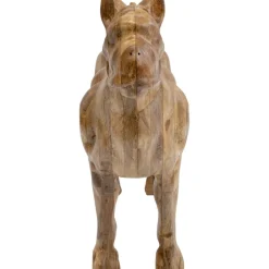KARE Design Deko Figur Bulldog Wood 70X78Cm- Deko & Geschenkartikel