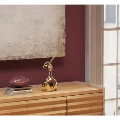 KARE Design Deko Figur Bunny Gold 37Cm- Deko & Geschenkartikel