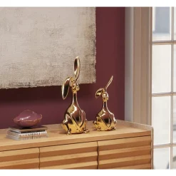 KARE Design Deko Figur Bunny Gold 52Cm- Deko & Geschenkartikel