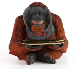 KARE Design Deko Figur Butler Orang Utan 41Cm- Deko & Geschenkartikel