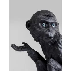 KARE Design Deko Figur Circus Monkey Schwarz 108- Deko & Geschenkartikel