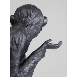 KARE Design Deko Figur Circus Monkey Schwarz 108- Deko & Geschenkartikel