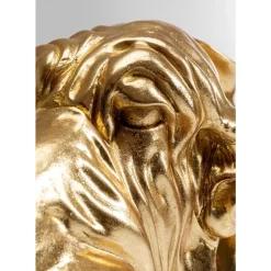 KARE Design Deko Figur Coiffed Dog Gold 52Cm- Deko & Geschenkartikel