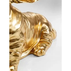 KARE Design Deko Figur Coiffed Dog Gold 52Cm- Deko & Geschenkartikel