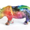 KARE Design Deko Figur Colored Rhino- Deko & Geschenkartikel