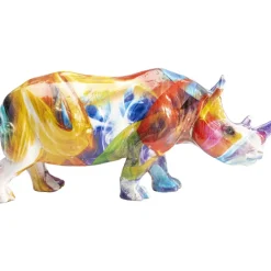 KARE Design Deko Figur Colored Rhino- Deko & Geschenkartikel