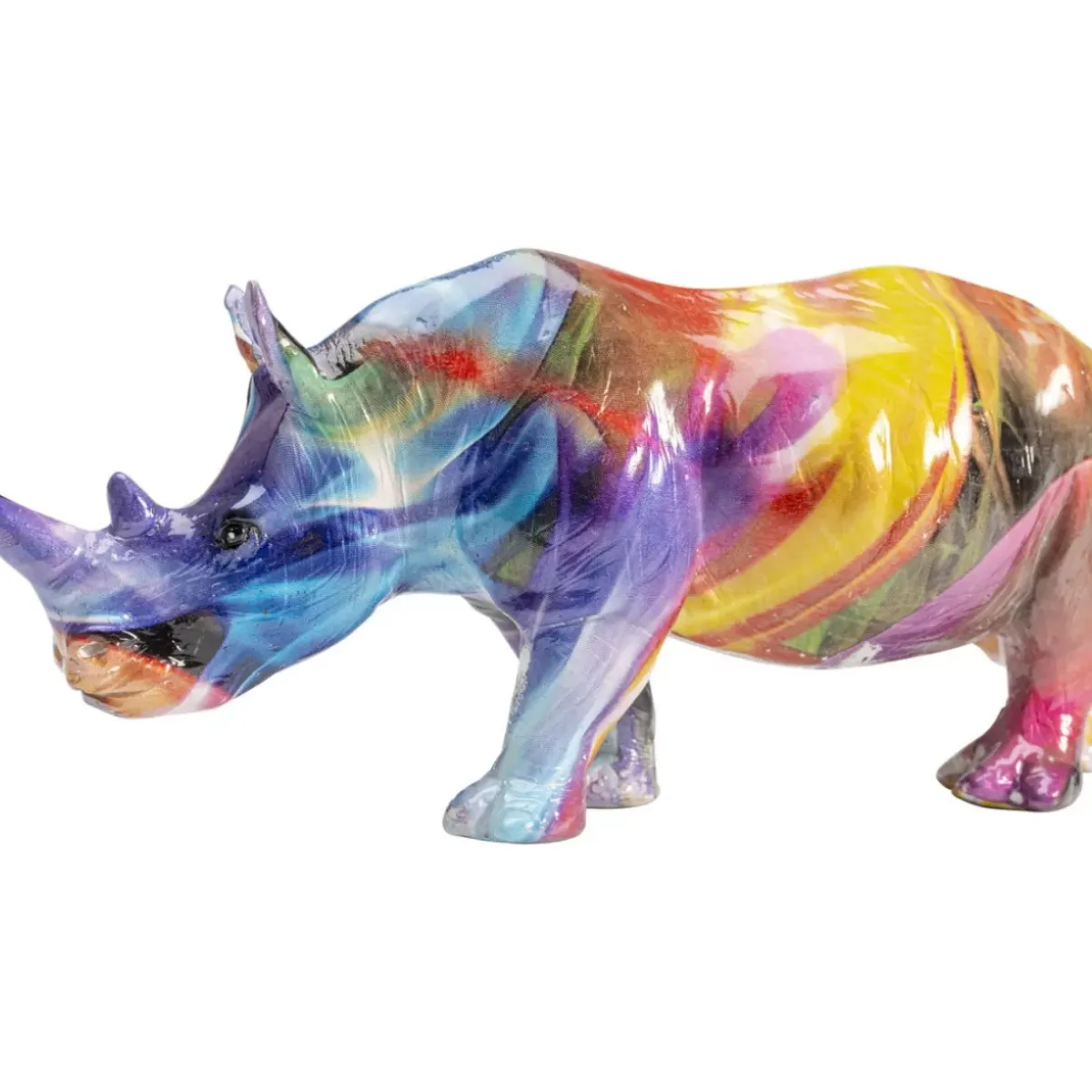 KARE Design Deko Figur Colored Rhino- Deko & Geschenkartikel