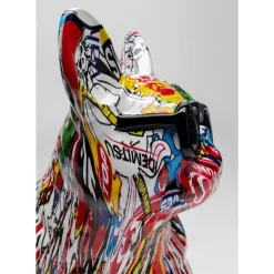 KARE Design Deko Figur Comic Dog Glasses- Deko & Geschenkartikel