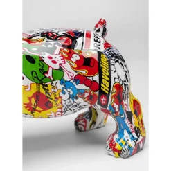 KARE Design Deko Figur Comic Dog Glasses- Deko & Geschenkartikel