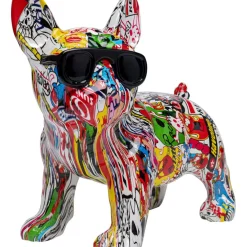 KARE Design Deko Figur Comic Dog Glasses- Deko & Geschenkartikel