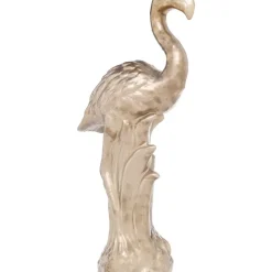 KARE Design Deko Figur Flamingo Side Gold- Deko & Geschenkartikel