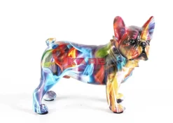 KARE Design Deko Figur Frenchie Bunt- Deko & Geschenkartikel