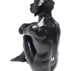 KARE Design Deko Figur Gangster Dog Black- Deko & Geschenkartikel