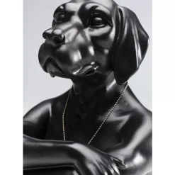 KARE Design Deko Figur Gangster Dog Black- Deko & Geschenkartikel