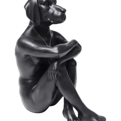KARE Design Deko Figur Gangster Dog Black- Deko & Geschenkartikel