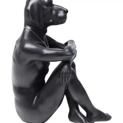 KARE Design Deko Figur Gangster Dog Black- Deko & Geschenkartikel