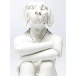 KARE Design Deko Figur Gangster Dog Cream- Deko & Geschenkartikel