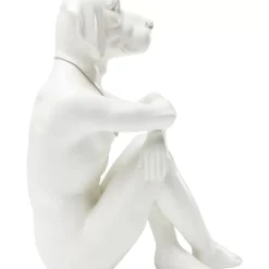 KARE Design Deko Figur Gangster Dog Cream- Deko & Geschenkartikel