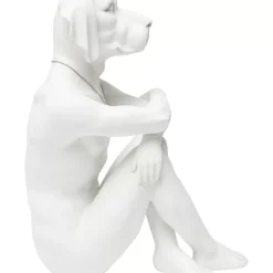 KARE Design Deko Figur Gangster Dog Cream- Deko & Geschenkartikel