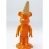 KARE Design Deko Figur Gelato Bear Orange 40Cm- Deko & Geschenkartikel