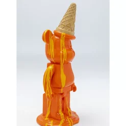 KARE Design Deko Figur Gelato Bear Orange 40Cm- Deko & Geschenkartikel
