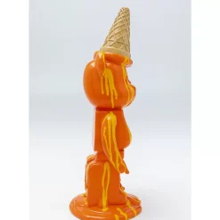 KARE Design Deko Figur Gelato Bear Orange 40Cm- Deko & Geschenkartikel