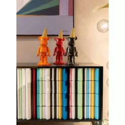 KARE Design Deko Figur Gelato Bear Schwarz 40Cm- Deko & Geschenkartikel