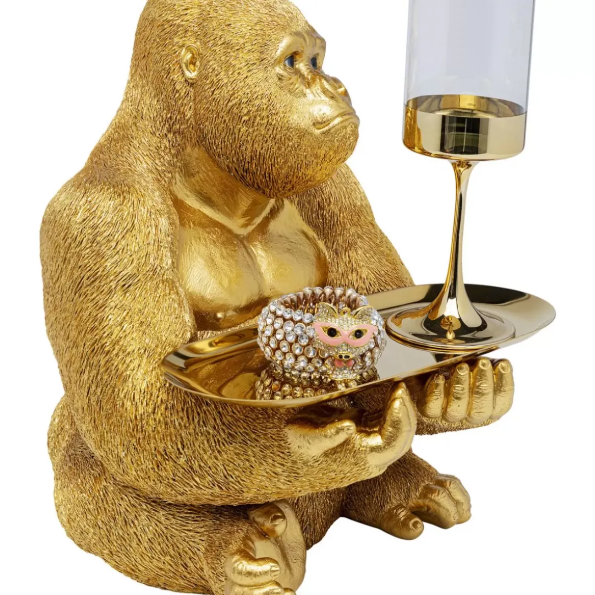 KARE Design Deko Figur Gorilla Butler- Deko & Geschenkartikel