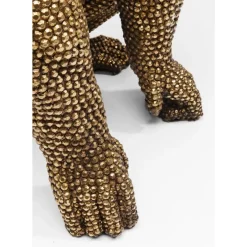 KARE Design Deko Figur Gorilla Gold 80Cm- Deko & Geschenkartikel