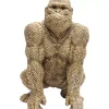 KARE Design Deko Figur Gorilla Gold 46Cm- Deko & Geschenkartikel