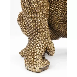 KARE Design Deko Figur Gorilla Gold 46Cm- Deko & Geschenkartikel