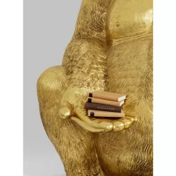 KARE Design Deko Figur Gorilla Gold Xxl 249- Deko & Geschenkartikel