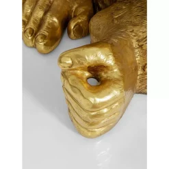 KARE Design Deko Figur Gorilla Gold Xxl 249- Deko & Geschenkartikel