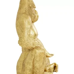 KARE Design Deko Figur Gorilla Gold Xxl 249- Deko & Geschenkartikel