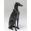 KARE Design Deko Figur Greyhound Bruno Schwarz Matt 80Cm- Deko & Geschenkartikel
