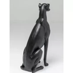 KARE Design Deko Figur Greyhound Bruno Schwarz Matt 80Cm- Deko & Geschenkartikel