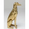 KARE Design Deko Figur Greyhound Bruno Gold 80Cm- Deko & Geschenkartikel