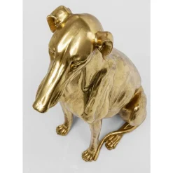 KARE Design Deko Figur Greyhound Bruno Gold 80Cm- Deko & Geschenkartikel