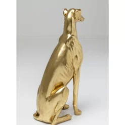 KARE Design Deko Figur Greyhound Bruno Gold 80Cm- Deko & Geschenkartikel
