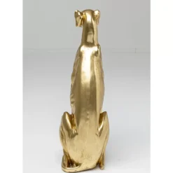 KARE Design Deko Figur Greyhound Bruno Gold 80Cm- Deko & Geschenkartikel
